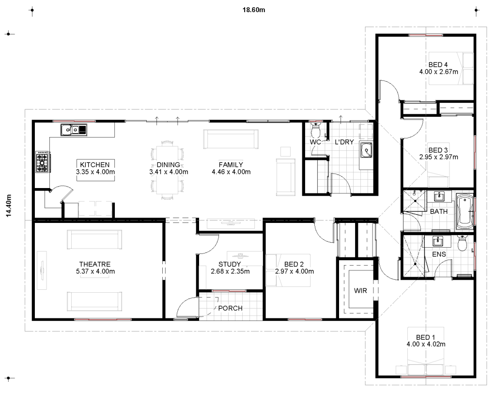 12 Fitzroy Floorplan 4x2 RevA FITZROY 3